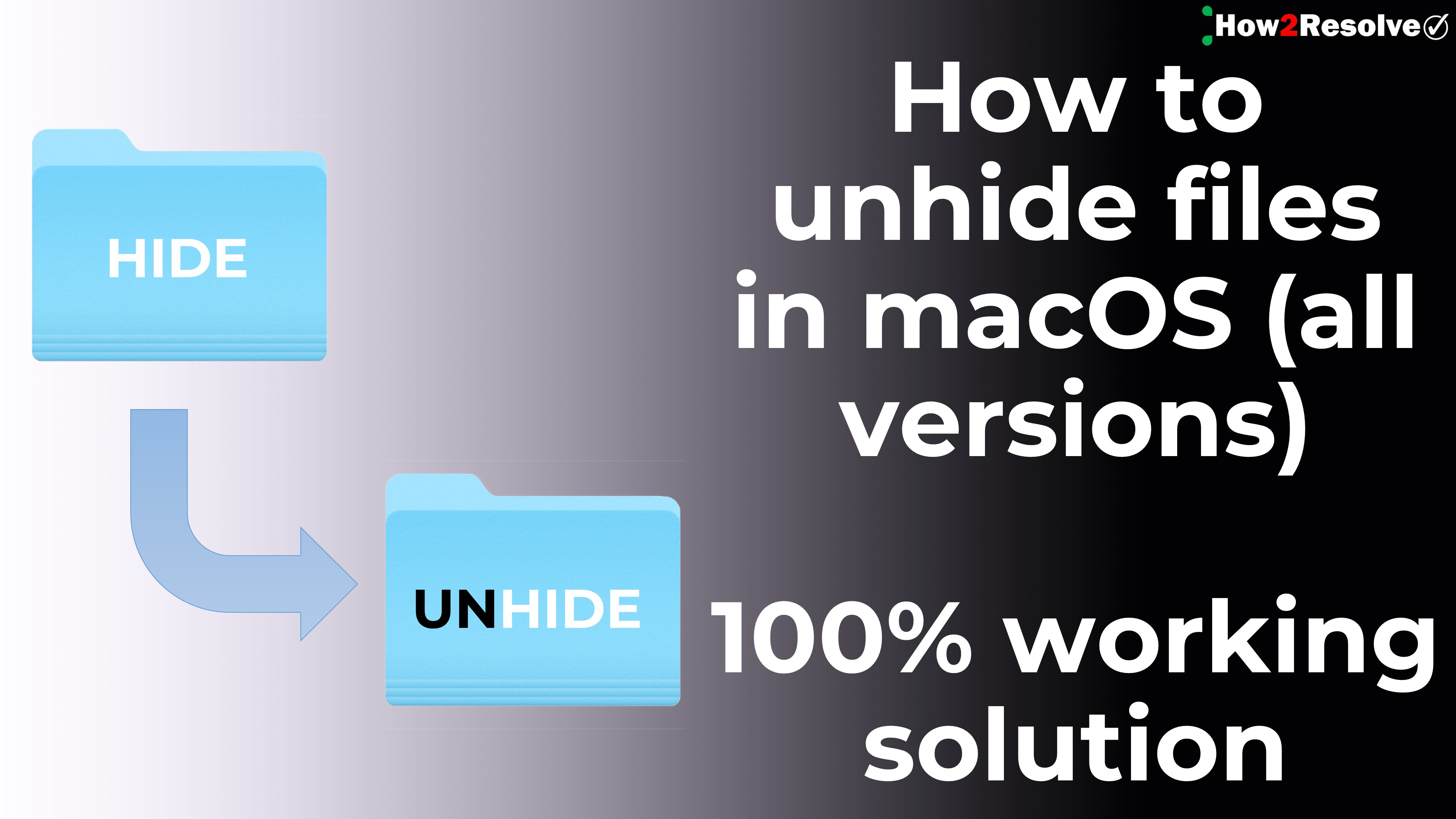 How to unhide files on MacOS (3 Methods) - Reliable and effective solutions for complete file visibility.